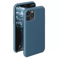 Чехол Liquid Silicone Case для Apple iPhone 11 Pro, синий, Deppa 87294