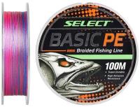 Шнур Select Basic PE 4x 100m (мультиколор) 0.06mm 6lb/3kg