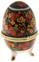 Пасхальное яйцо шкатулка для украшений, керамический сувенир