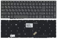 Клавиатура для ноутбука Lenovo IdeaPad L340-15IWL, черно-серая, без рамки