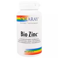 Solaray - цинк Bio Zinc 15мг, 100 капс