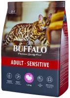 Mr. Buffalo SENSITIVE Сухой корм для кошек с чувствительным пищеварением с индейкой 10 кг