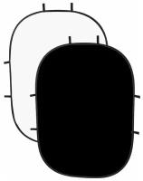 RAYLAB Фон на пружине белый/черный 100x150см Raylab RF-12