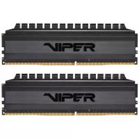 Оперативная память Patriot Memory VIPER 4 BLACKOUT 16 ГБ (8 ГБ x 2) DDR4 3200 МГц DIMM CL16 PVB416G320C6K