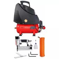 Компрессор безмасляный Fubag Wood Master Kit, 6 л, 1.1 кВт