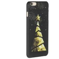 Чехол и защитная пленка для Apple iPhone 6/6S Deppa Art Case New Year Елка