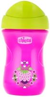 Поильник Chicco Easy Cup, 266 мл розовый/зеленый