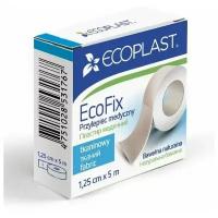 Пластырь медицинский фиксирующий EcoFix 1,25см х 5м