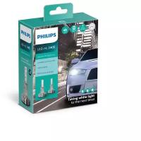 Лампа автомобильная Philips Ultinon Pro5000 HL LED H3 12/24V-LED (PK22s) 5800K 15W, 2шт, 11336U50CWX2