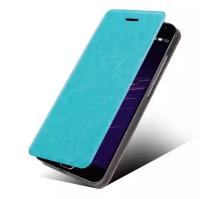 Чехол-книжка MyPads для Huawei Honor 4C водоотталкивающий с мульти-подставкой на жесткой металлической основе голубой