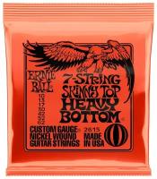 ERNIE BALL 2615 Nickel Wound Slinky Skinny Top Heavy Bottom 10-62 Струны для 7 струнной электрогитары