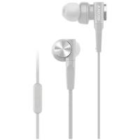 Наушники Sony MDR-XB55AP IN, mini jack 3.5 mm, белый