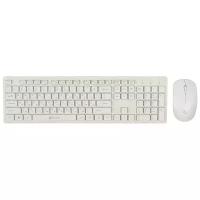 Комплект клавиатура+мышь Оклик 240M белый/белый (240mwhite)