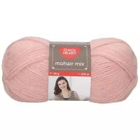 Пряжа Red Heart 'Mohair Mix' 50гр 270м (10% мохер, 10% шерсть, 80% акрил) (01251 розовый) 10 шт