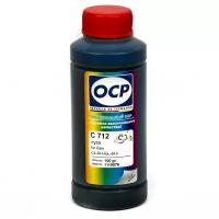 Чернила OCP C712 голубые водорастворимые для картриджей Canon CL-511 и CL-513 100мл