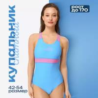 Купальник для плавания 25degrees Triumph Blue/pink, полиамид размер 52