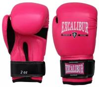 Перчатки боксерские детские Excalibur 8030/03 Pink PU