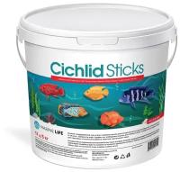 Корм для крупных цихлид и других всеядных рыб, Marine Life Cichlid Sticks, 1Л/300 гр