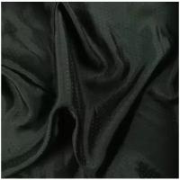 Ткань подкладочная жаккард точки (черный) 100% вискоза, 50 см * 135 см, италия