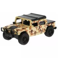 Внедорожник ТЕХНОПАРК Hummer H1 SB-18-09-H1-M(DY)-WB 1:38, 12 см