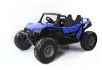 Электромобиль RiverToys Buggy A707AA 4WD (Синий глянец + Спайдер)