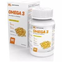 Омега жирные кислоты XL Sport Nutrition Omega 3 35% + Vitamin E (90 капсул), нейтральный