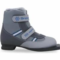 Ботинки лыжные Spine 75 мм Kids Velcro 104, 31-32 р