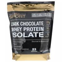 Протеин изолят California Gold Nutrition Whey protein Isolate шоколад 907 гр