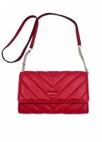 Сумка DKNY красная кроссбоди Veronica WOC Flap Red