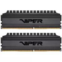 Оперативная память Patriot Viper 4 Blackout PVB416G300C6K DDR4 - 2x 8ГБ 3000МГц, DIMM, Ret