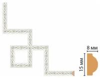 Декоративный угловой элемент DECOMASTER 130-3-42 (200*200мм)