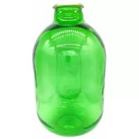 Бутыль СКО зелёная 10л. Стеклянная бутылка для вина 10000мл