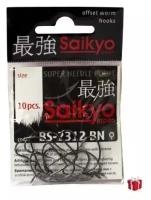 Крючки Saikyo офсетный BS-2312 BN №4/0 (10 шт)