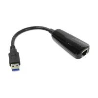 Сетевая карта RJ-45 Orient U3L-1000N USB3.0 на LAN Ethernet кабель адаптер, RTL8153 - чёрный