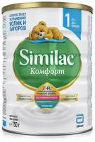 Смесь Similac (Abbott) Комфорт 1, 0-6 месяцев, 750 г