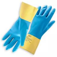 Перчатки химические неопреновые Jeta Safety JNE711, толщина 0,7мм, размер 8/M/1 пара