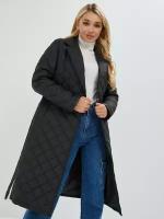Пальто женское стеганое демисезонное Abby чернильный XXL