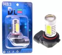 Светодиодная автомобильная лампа HB3 - 9005 - 6W + Линза (1 лампа в упаковке)