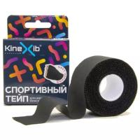 Бинт спортивный тейп kinexib 3,8смх9,1м (черный) (kinexib)