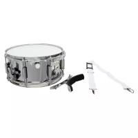 Basix Marching Snare Drum 14х6.5 барабан малый маршевый с ремнем и наколенным упором, стальной