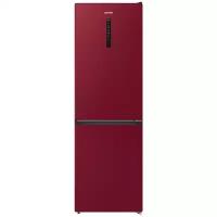 Холодильник Gorenje NRK 6192 AR4, бордовый