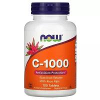 Now C-1000 with Rose Hips SR 100 tabs