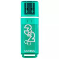 Флеш-накопитель USB 2.0 Smartbuy 32GB Glossy series Green (SB32GBGS-G)