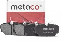 Колодки тормозные задние дисковые к-кт METACO 3010-201