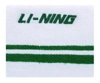 Напульсник Li-Ning Wristband White/Green AHWR014-2