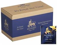 Чай черный Richard Lord Grey в пакетиках, цитрус, бергамот, 200 пак