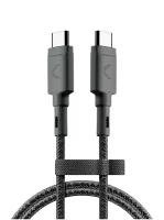 Дата-кабель COMMO Range Cable USB-C - USB-C, нейлон, цвет - графит, длина 1,2m