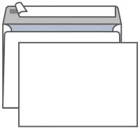 Конверт C5, KurtStrip, 162*229 мм, б/подсказа, б/окна, отр. лента, внутр. запечатка, 100 шт