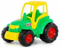 Машинка полесье Трактор Чемпион (в сеточке) зеленый 36х22,5х26 см П-6683/зеленый
