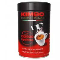 Кофе молотый Kimbo Espresso Napoletano жестяная банка, 250 г, металлическая банка